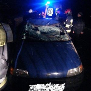 W wyniku zderzenia jedna osoba została poszkodowana