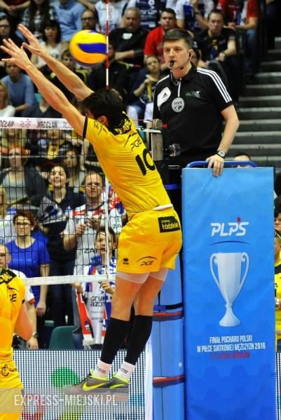 Finałowy mecz Pucharu Polski ZAKSA Kędzierzyn-Koźle - PGE Skra Bełchatów