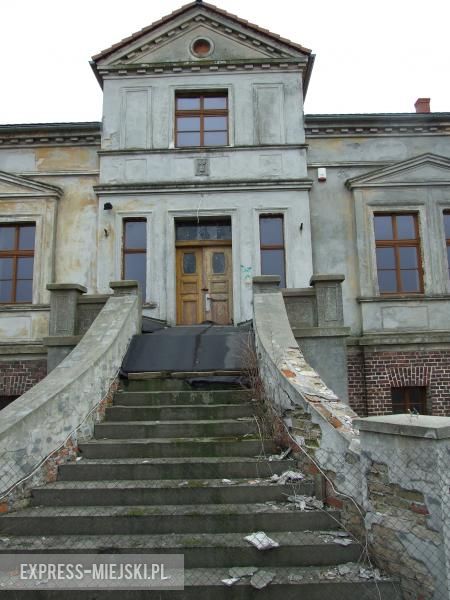 Wejście do willi od strony północnej 