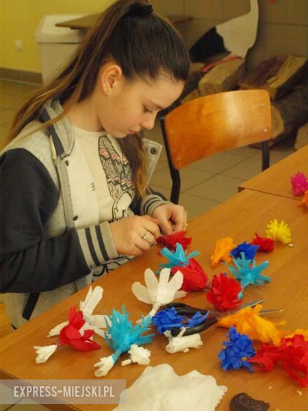 Dzieci zrobiły palmy wielkanocne