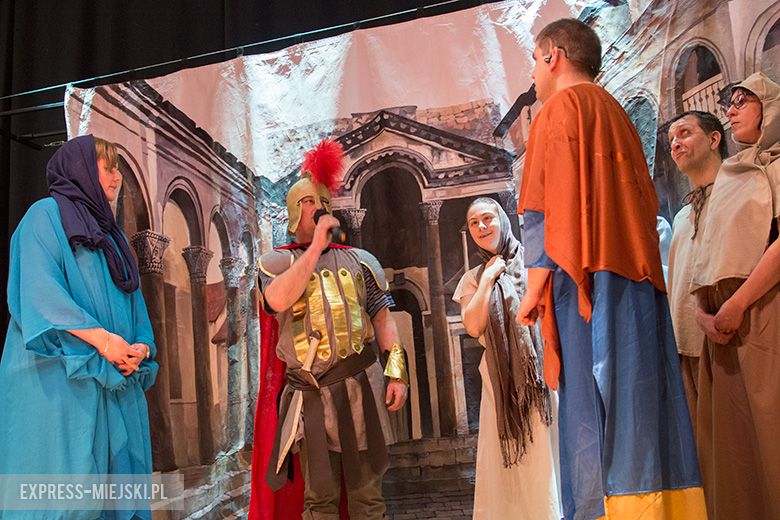 Męka Pańska w wykonaniu członków Środowiskowego Domu Samopomocy