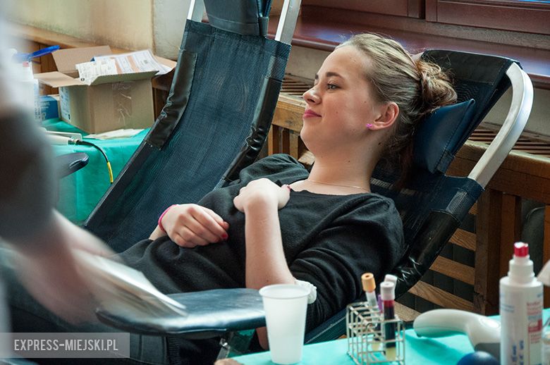 Zbiórka krwi w ratuszu