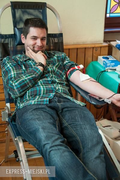 Zbiórka krwi w ratuszu