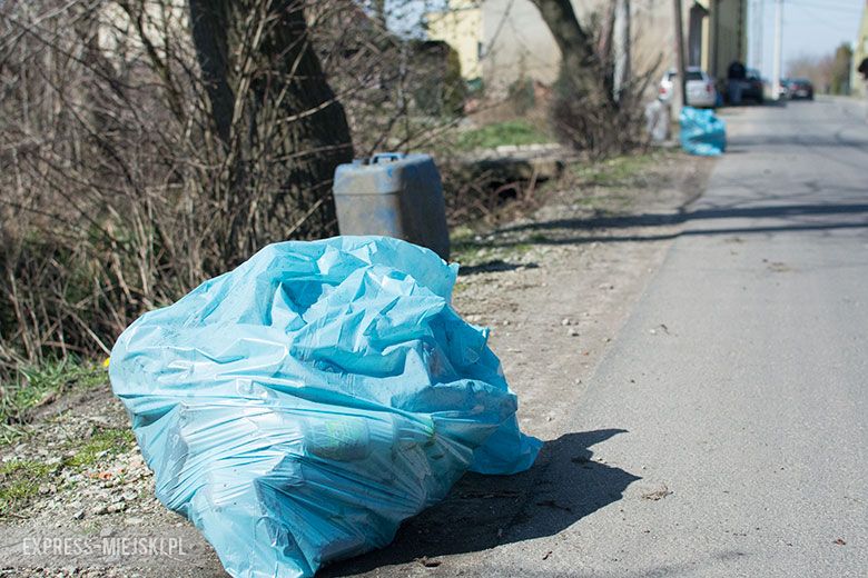 Uczestnicy sprzątania Juszczyna