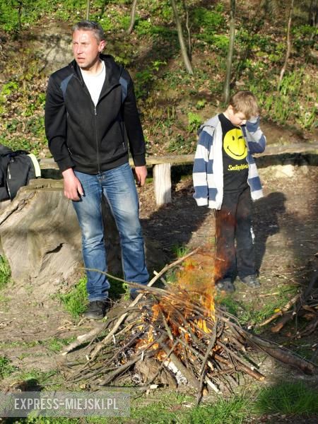 Uczestnicy sprzątania Wilczkowa