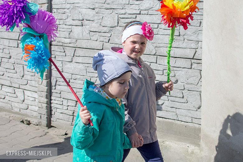 Pochód najmłodszych mieszkańców gminy