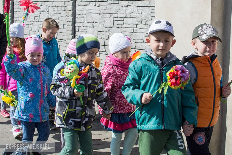Pochód najmłodszych mieszkańców gminy