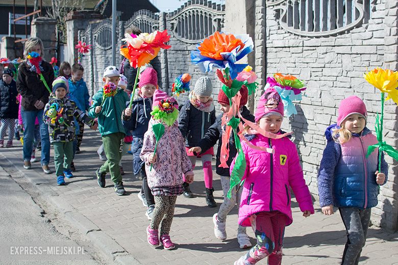 Pochód najmłodszych mieszkańców gminy