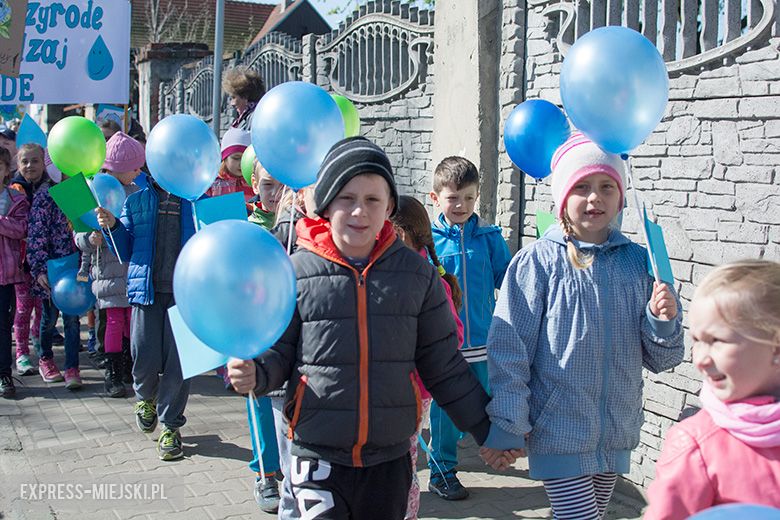 Pochód najmłodszych mieszkańców gminy