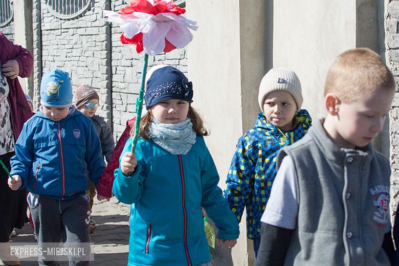 Pochód najmłodszych mieszkańców gminy
