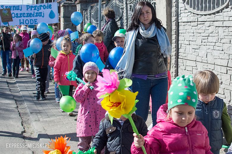 Pochód najmłodszych mieszkańców gminy
