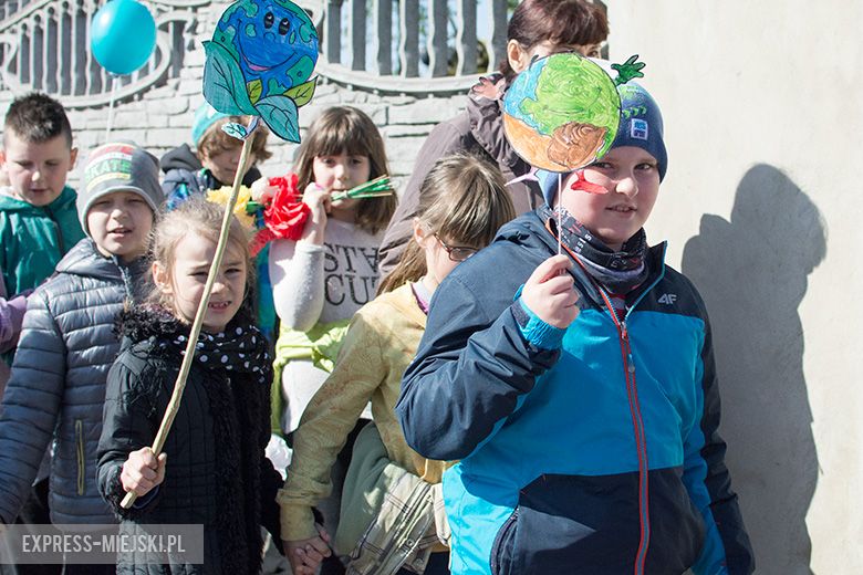 Pochód najmłodszych mieszkańców gminy