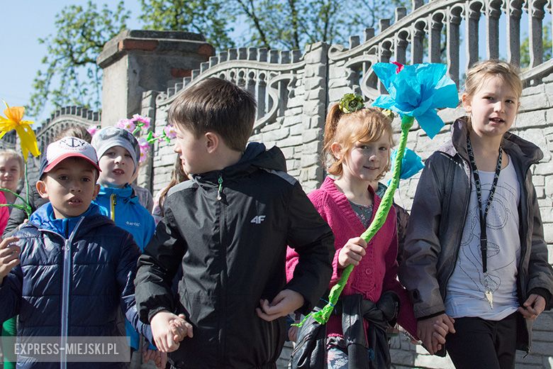 Pochód najmłodszych mieszkańców gminy