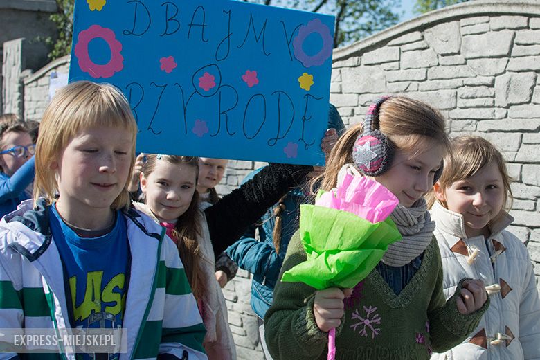 Pochód najmłodszych mieszkańców gminy