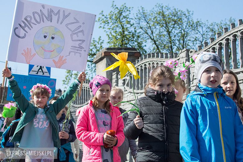 Pochód najmłodszych mieszkańców gminy