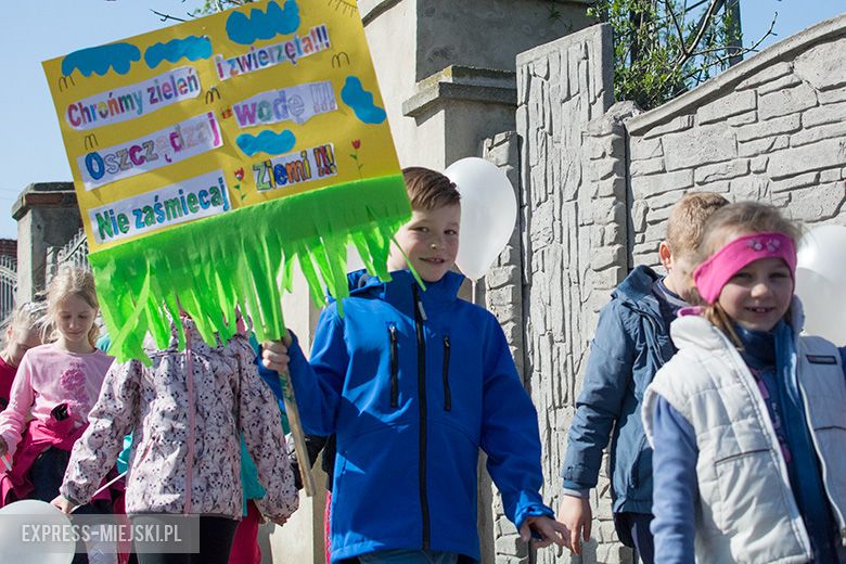 Pochód najmłodszych mieszkańców gminy