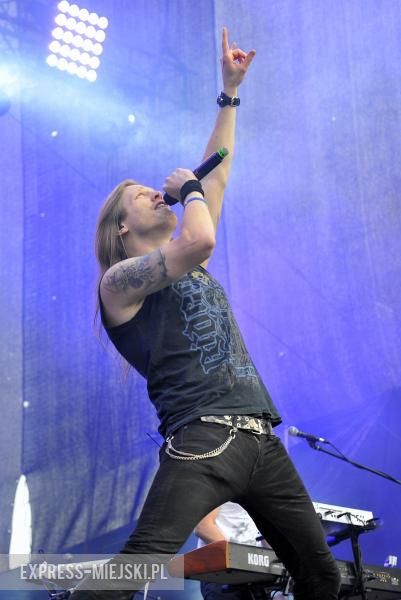 Występ grupy Dragon Force - Koncert Gwiazd 2016