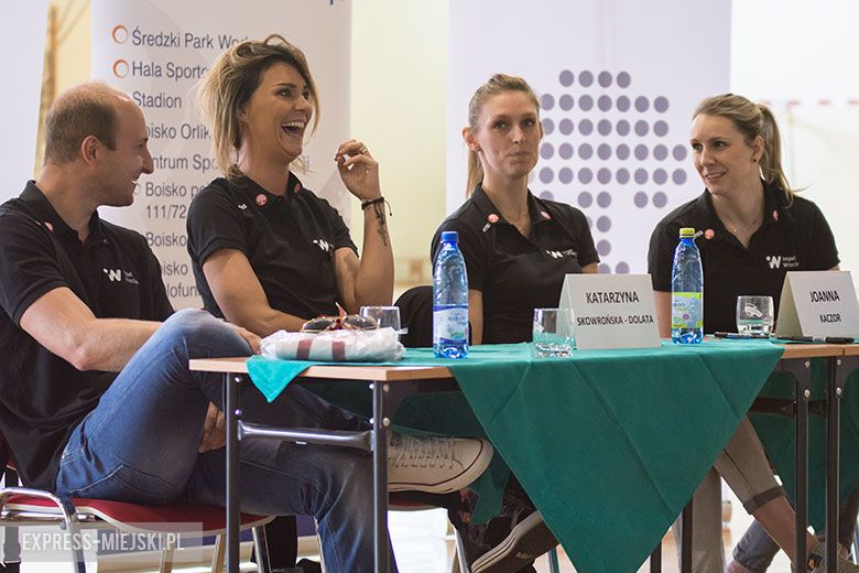 Zawodniczki Impelu Wrocław w Środzie Śląskiej