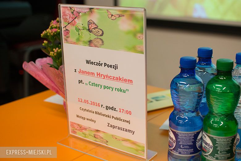 Wieczór poezji z Janem Hryńczakiem