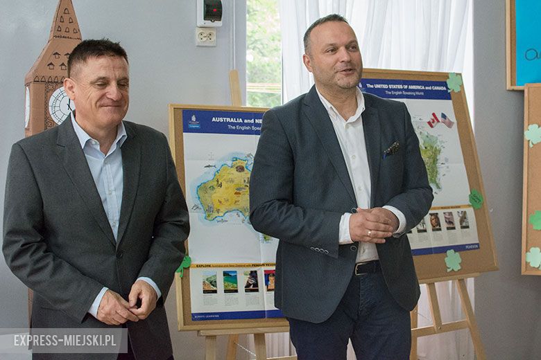 Tuż przed konkursem z języka angielskiego