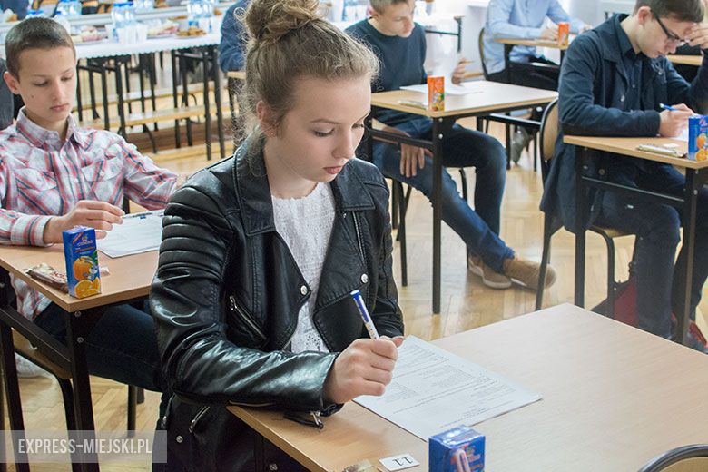 Tuż przed konkursem z języka angielskiego