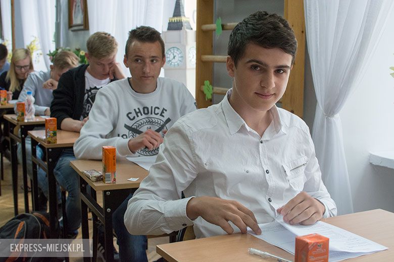 Tuż przed konkursem z języka angielskiego