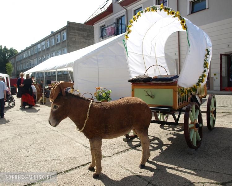 Cygański tabor w Środzie Ślaskiej