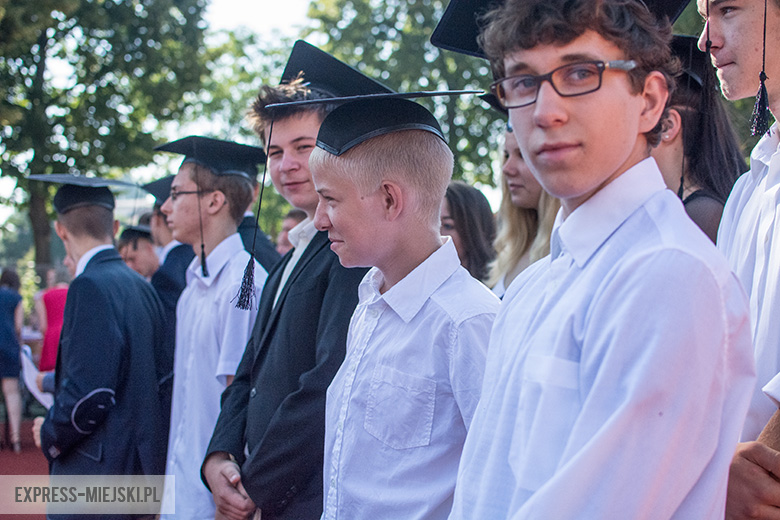 Zakończenie roku szkolnego w gimnazjum w Środzie Śląskiej