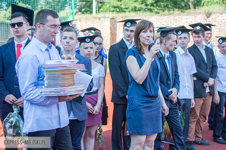 Zakończenie roku szkolnego w gimnazjum w Środzie Śląskiej