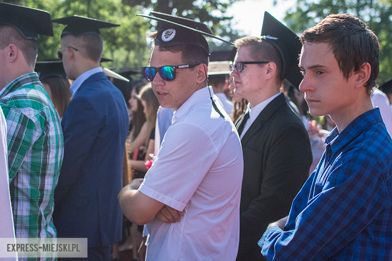 Zakończenie roku szkolnego w gimnazjum w Środzie Śląskiej
