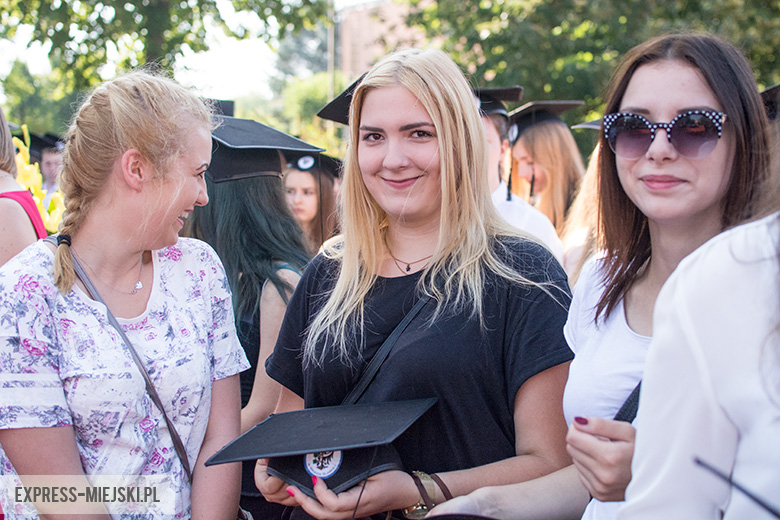 Zakończenie roku szkolnego w gimnazjum w Środzie Śląskiej
