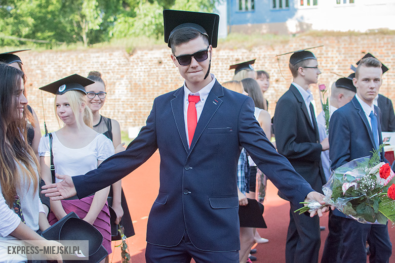 Zakończenie roku szkolnego w gimnazjum w Środzie Śląskiej