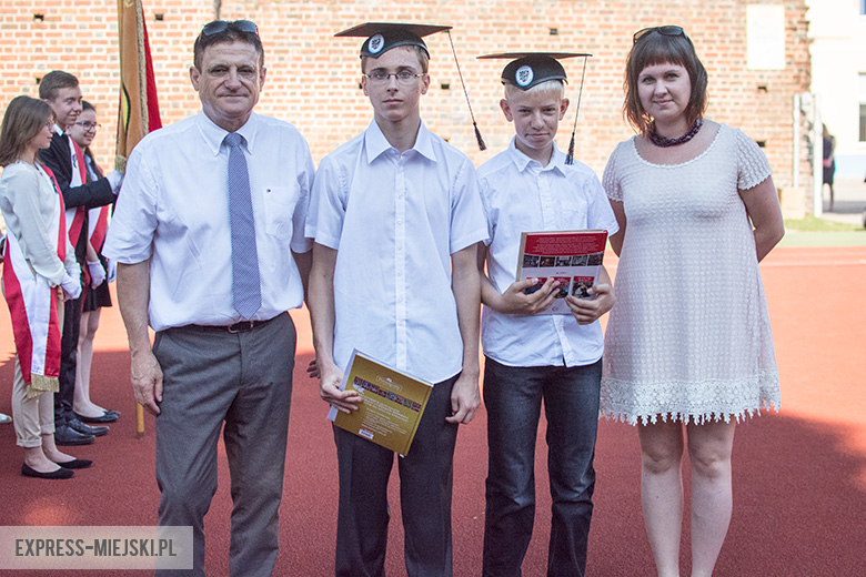 Zakończenie roku szkolnego w gimnazjum w Środzie Śląskiej