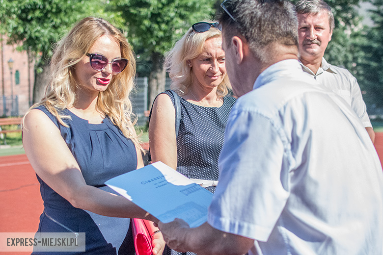 Zakończenie roku szkolnego w gimnazjum w Środzie Śląskiej