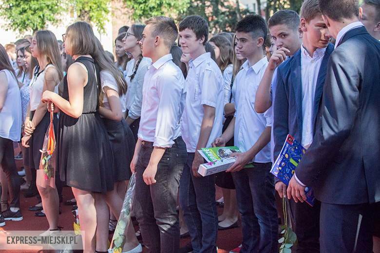 Zakończenie roku szkolnego w gimnazjum w Środzie Śląskiej
