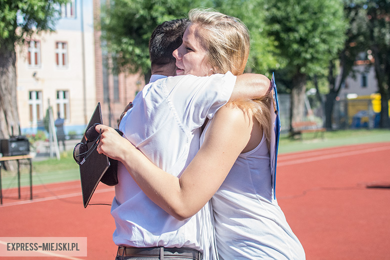Zakończenie roku szkolnego w gimnazjum w Środzie Śląskiej