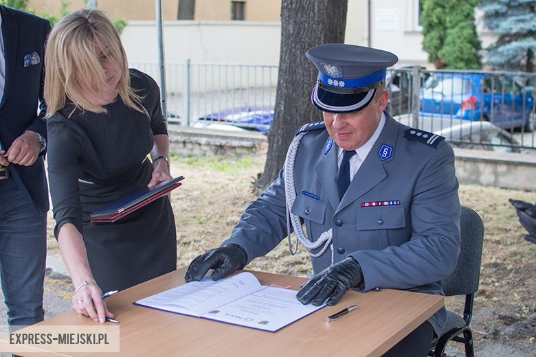 Pożegnali komendanta policji