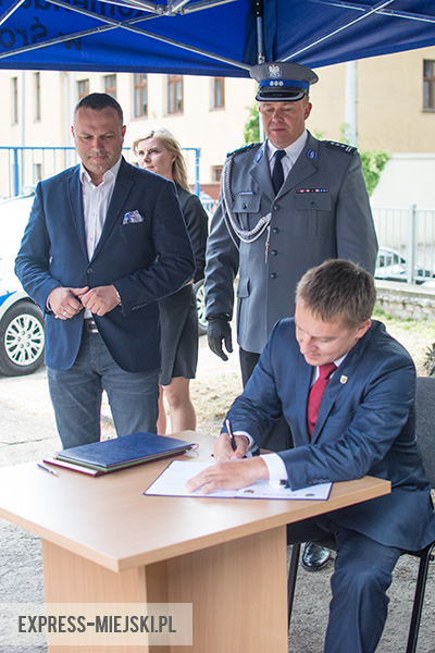 Pożegnali komendanta policji