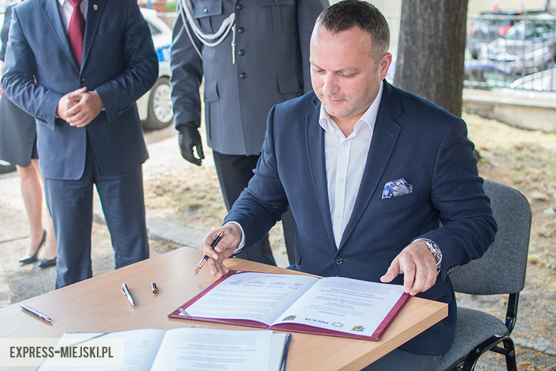 Pożegnali komendanta policji