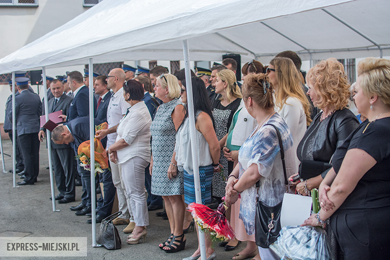 Pożegnali komendanta policji