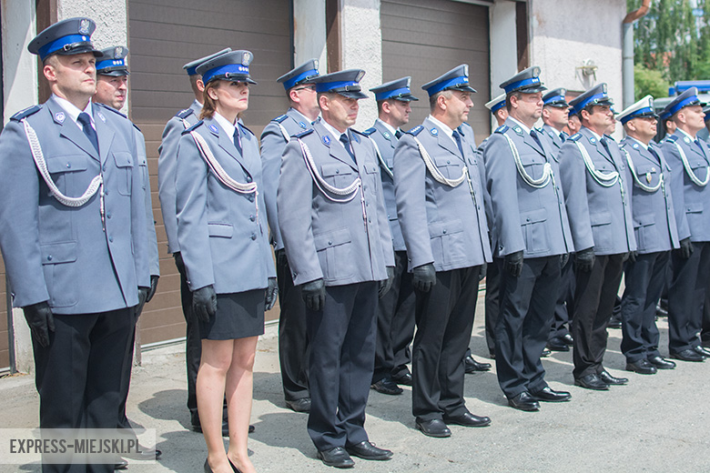 Pożegnali komendanta policji