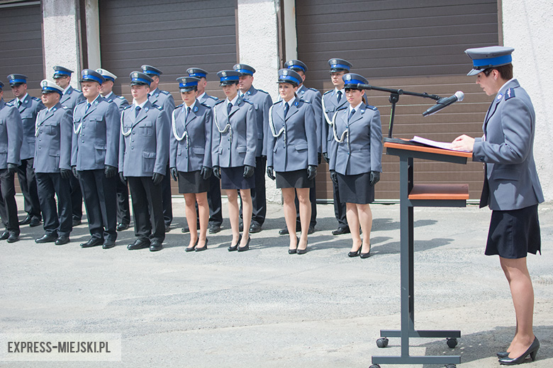 Pożegnali komendanta policji