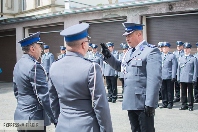 Pożegnali komendanta policji