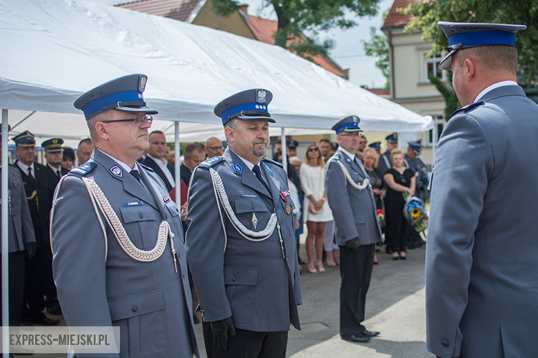 Pożegnali komendanta policji