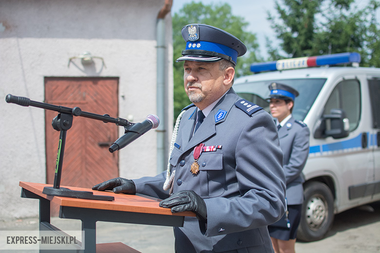 Pożegnali komendanta policji