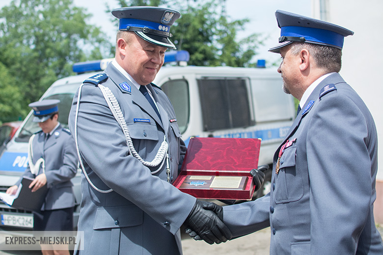 Pożegnali komendanta policji