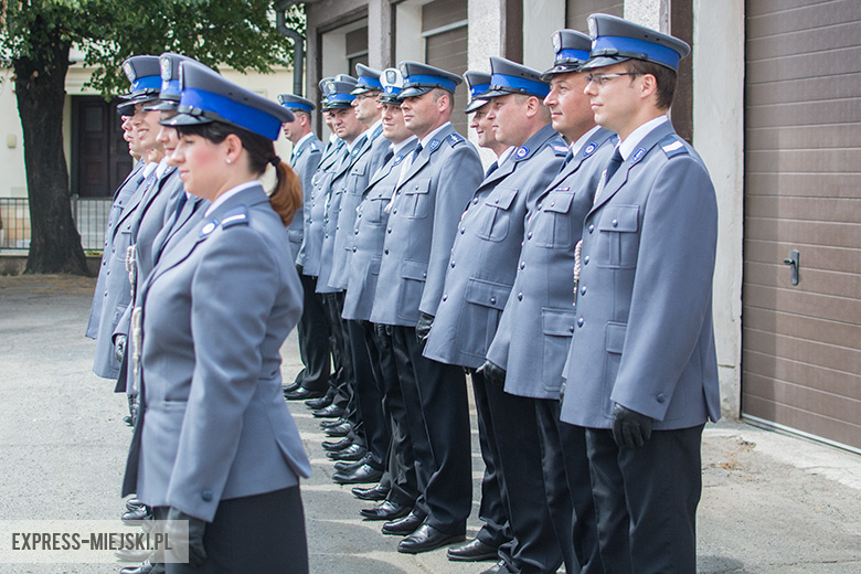 Pożegnali komendanta policji