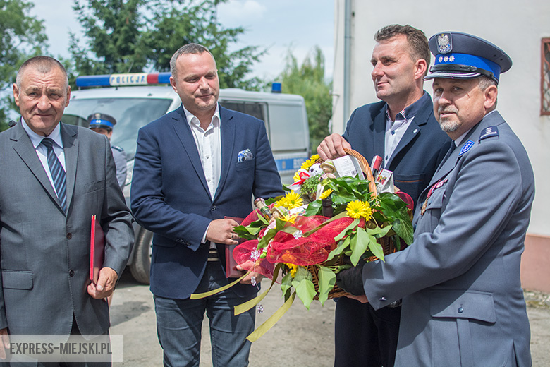 Pożegnali komendanta policji