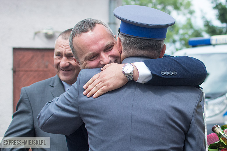 Pożegnali komendanta policji