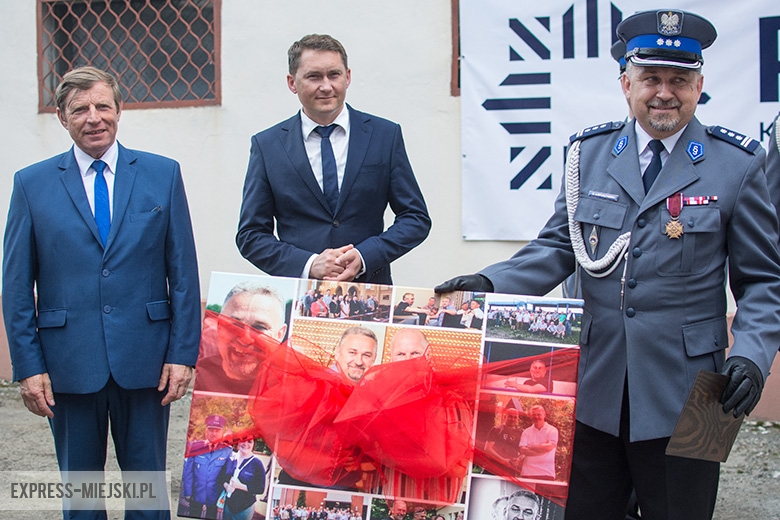 Pożegnali komendanta policji